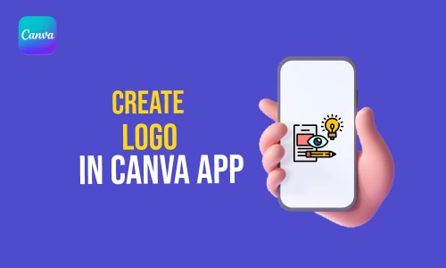 How to create logo in Canva app